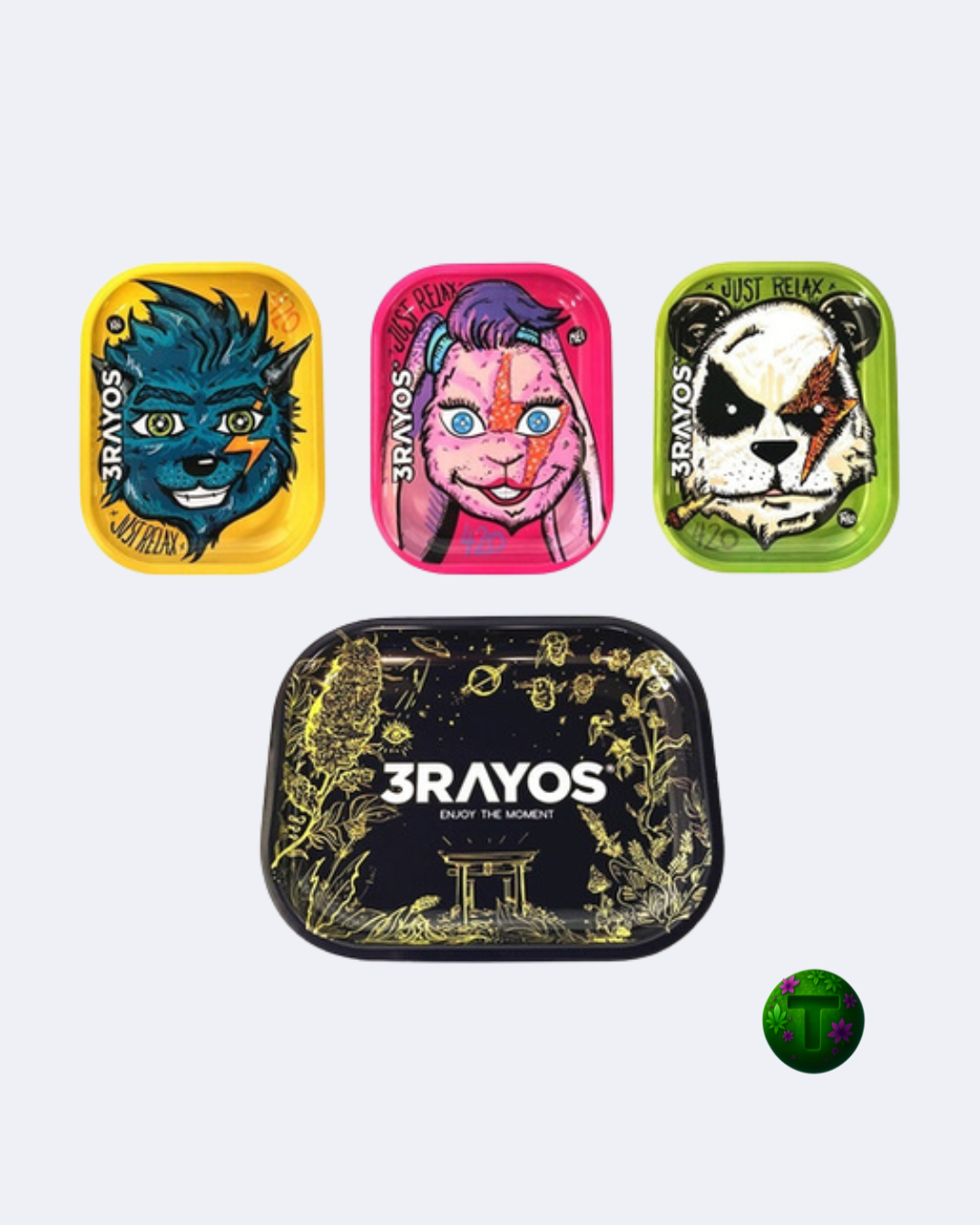 3RAYOS BANDEJA 18*14