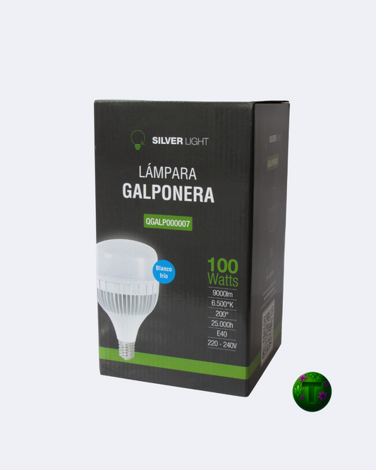 LAMPARA GALPONERA 100W 9000LM 6500K